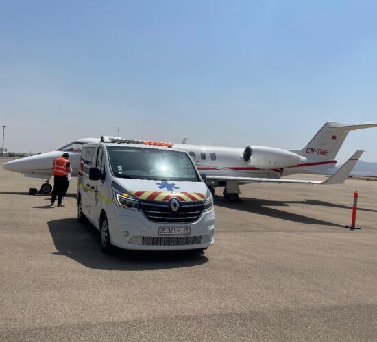 Avion sanitaire – Évacuation médicale urgente