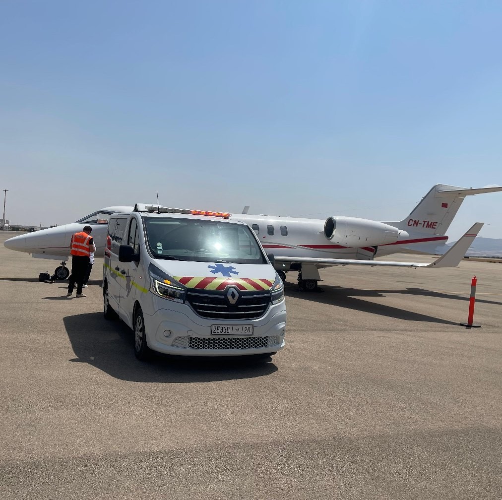 Avion sanitaire – Évacuation médicale urgente